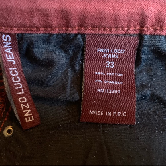 Enzo Lucci straight jeans, men’s - Picture 5 of 8